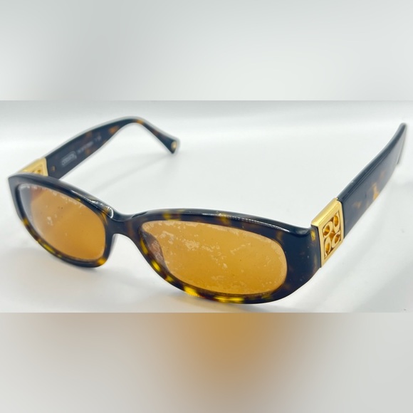 Coach HC8012 Hope Tortoise Oval Sunglasses Frames Only - Picture 2 of 8